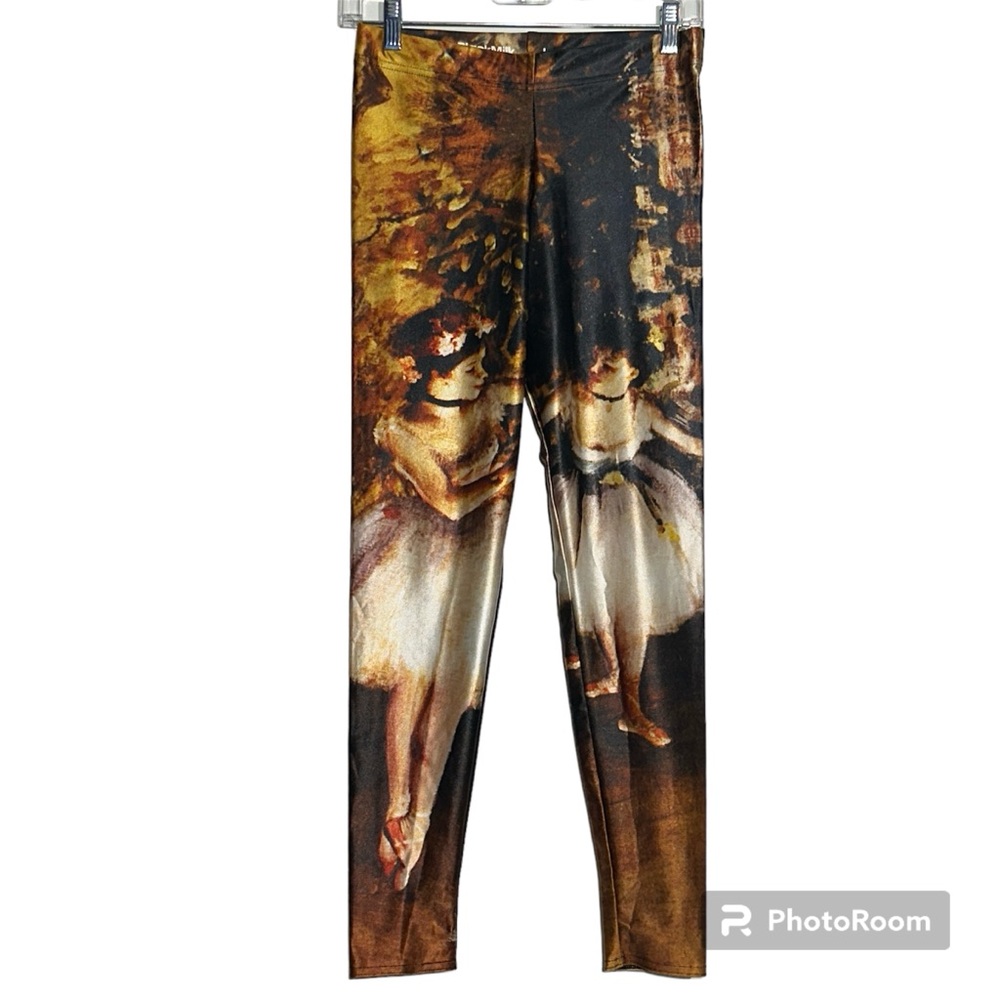 Black Milk Womens Degas Ballerinas Dancer Print Leggings discontinued - L